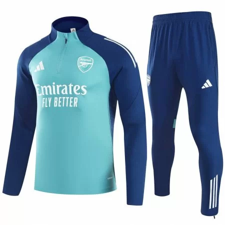 Arsenal 1/6 Zipper Soccer Sweatshirt + Pants Replica Green 2025/26 Mens