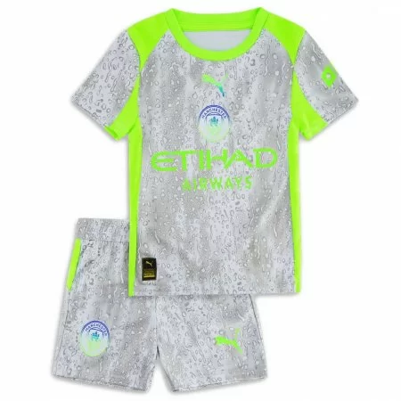 Manchester City Soccer Jersey + Short Replica Third 25/26 Youth