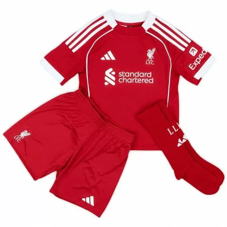 Liverpool Soccer Whole Kit Jersey + Short + Socks Replica Home 2025/26 Youth